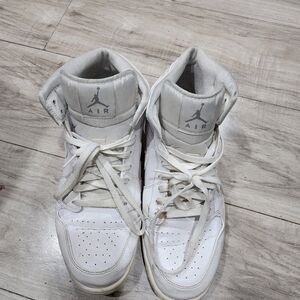 White High-Top Sneakers